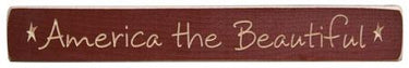 America Engraved Block 12 - The Fox Decor